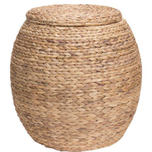 Rattan Tulip basket with lid